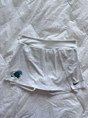 Nike White Tulane Athletic Skort